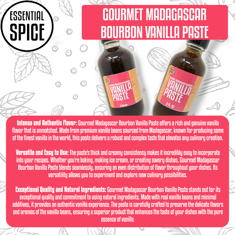 Gourmet Bourbon Vanilla Paste