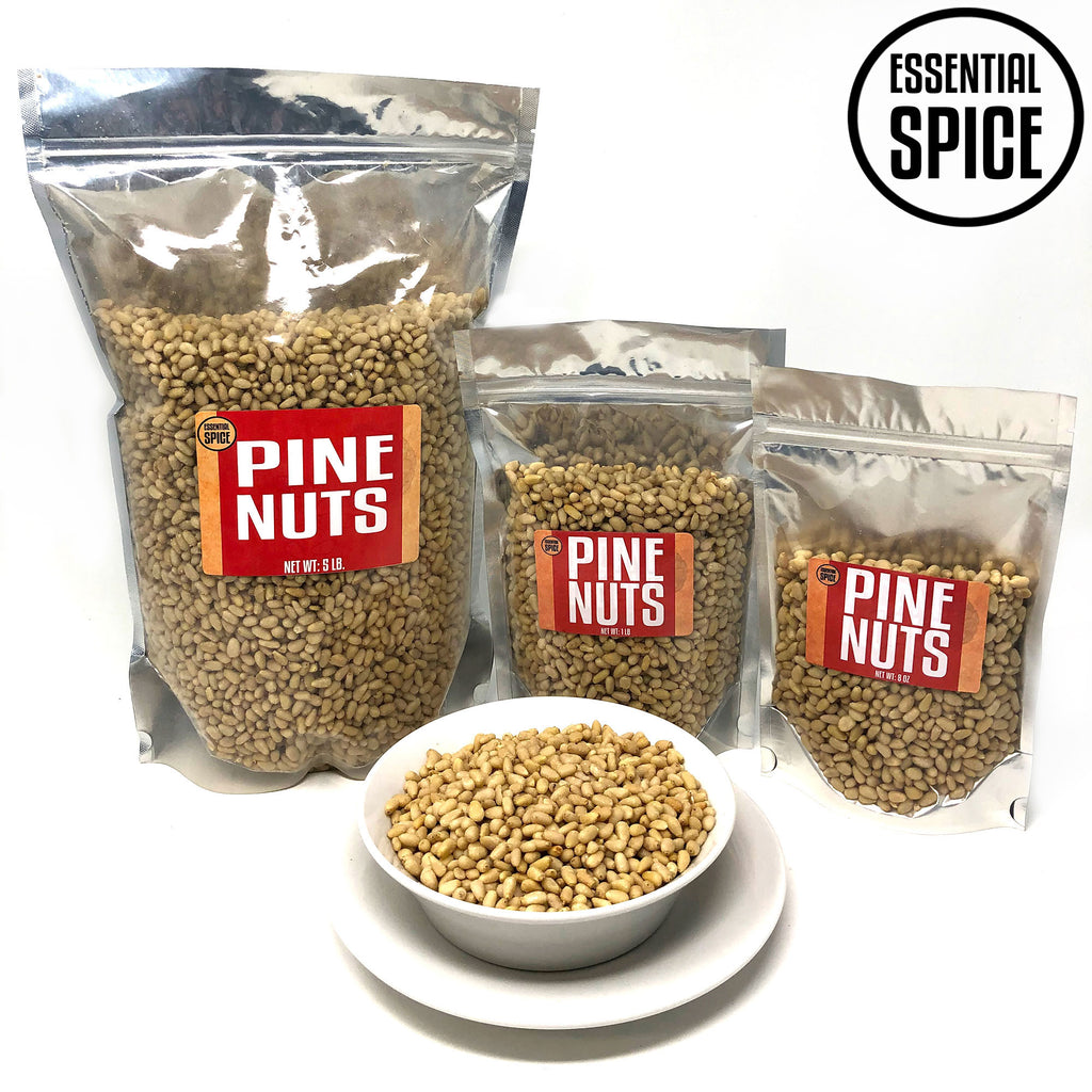 Oh! Nuts Raw Pine Nuts (Pignolias) - 1 Lb Bulk Bag Of Natural Pine Nuts For Cooking & Snacking