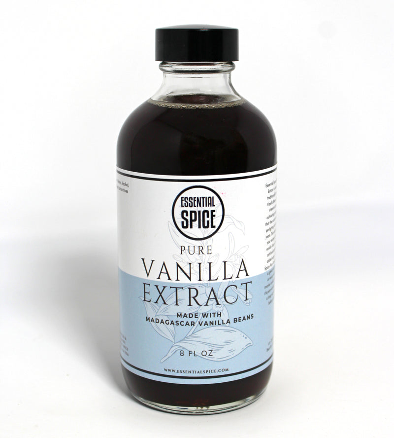 Madagascar Bourbon 100% Pure Vanilla Extract (Single Fold)